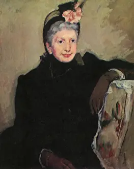 Seniors: Portrait of an Elderly Lady, by Cassatt