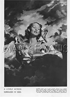 Mcbean: A portrait of Elizabeth Allan by Angus McBean
