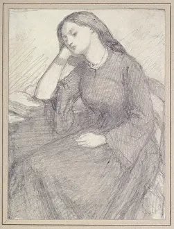 Siddal: Portrait of Elizabeth Siddal, seated