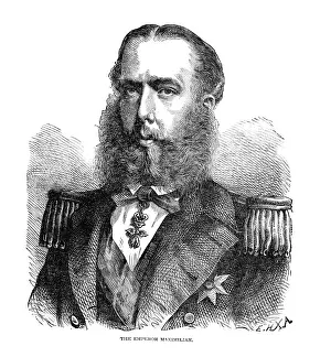Maximillian: Portrait of the Emperor Maximillian of Mexico Looking at C