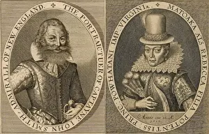 Pocahontas: Portrait engravings of Captain John Smith