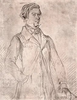 Chasseriau: Portrait of Ernest Chasseriau