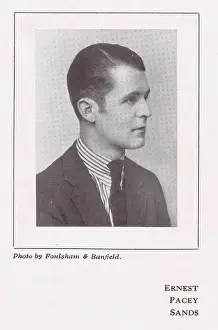Pacey: Portrait of Ernest Pacey Sands