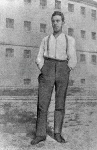 Sentence: Portrait of Ernst Toller in prison, 1919