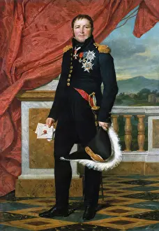 Etienne: Portrait of Etienne Maurice Gerard, by David