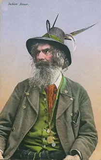 Ischl: Portrait of a farmer from Ischl