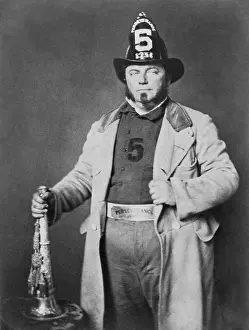 Bourg: Portrait of fireman from the Perseverance