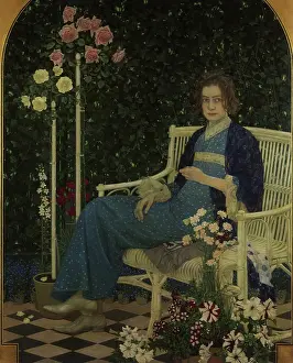 Reclines: Portrait in Flowers