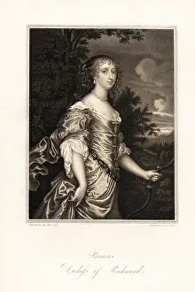 Windsor Beauties: Portrait of Frances Stuart, Duchess of Richmond, 1647-1702