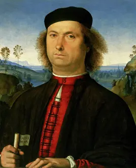 Perugino: Portrait of Francesco delle Opere