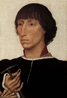 Weyden: Portrait of Francesco d'Este, by Rogier van der Weyden