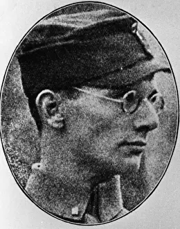 Veterinary: Portrait of Friedrich Weber, around 1923