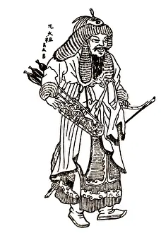 Genghis: Portrait Of Genghis Khan 1167