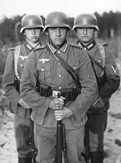 Noncommissioned: Portrait of German soldiers, 1938