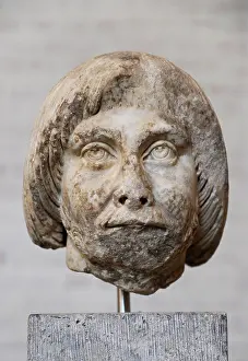 Glyptothek: Portrait of Germanic man. 4th century AD