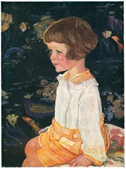 Blushing: Portrait Of A Girl