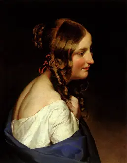 Ringlets: Portrait of a Girl