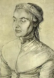 Durer: Portrait of a Girl, by Durer