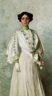 Andreotti: Portrait of Giulia Rosaitricca, by