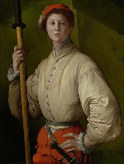 Pontormo: Portrait of a Halberdier