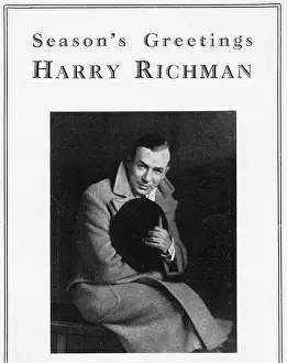 Richman: Portrait of Harry Richman, 1931