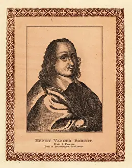 Authentic Originals: Portrait of Hendrik van der Borcht, painter, draughtsman
