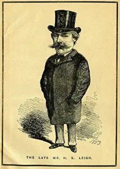 Lyricist: Portrait of Henry Sambrooke Leigh, author and playwright