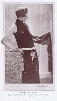 Christabel: A portrait of the Hon Mrs Russell, 1925