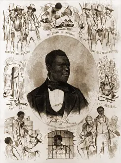 Bostonians: Portrait and illustrations of fugitive slave ?