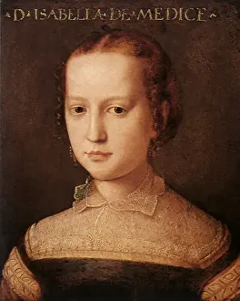 Bronzino: Portrait of Isabella de Medici