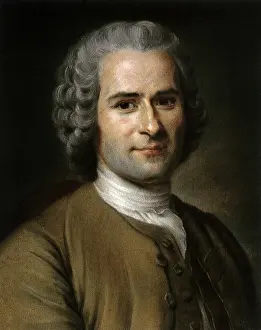 1753: Portrait of Jean-Jacques Rousseau