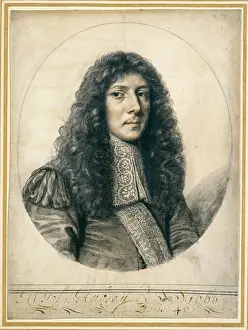 Faithorne: Portrait of John Aubrey