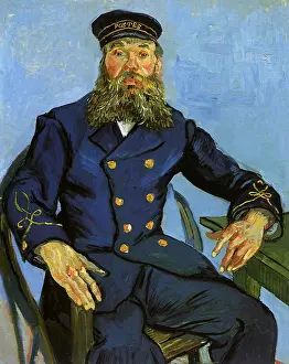 Roulin: Portrait of Joseph Roulin, by Van Gogh