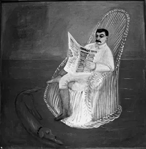 Tretyakov: Portrait of Joseph Stalin, 1990