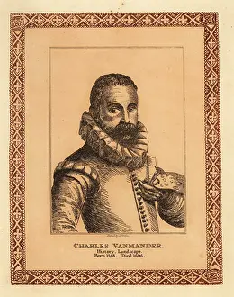 Rhetorician: Portrait of Karel van Mander I, Dutch painter