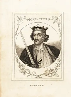 Great Britain: Portrait of King Edward I of England