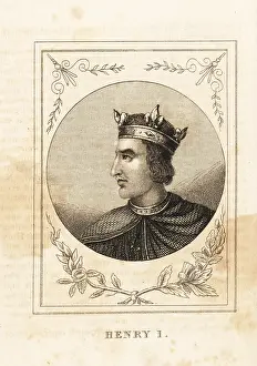 12th Century: Portrait of King Henry I of England