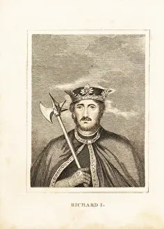 12th Century: Portrait of King Richard I of England