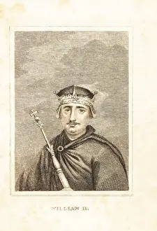 M. A. Jones: Portrait of King WIlliam Rufus of England