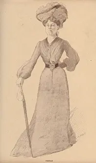 Willette: Portrait Of A Lady