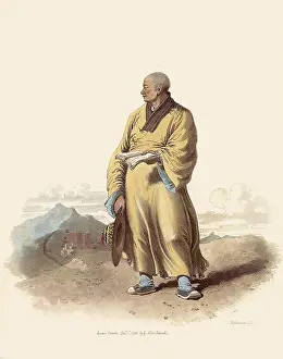 Buddhists: Portrait of a Lama 1798