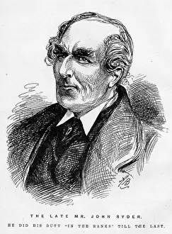 Entr: Portrait, The Late Mr John Ryder