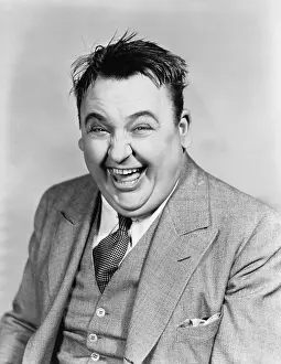 Uninhibited: Portrait of laughing man