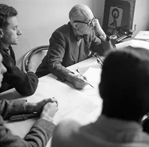 Hubmann: Portrait Le Corbusier