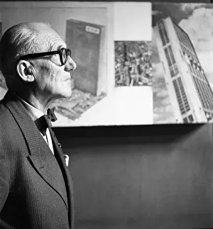 Hubmann: Portrait Le Corbusier