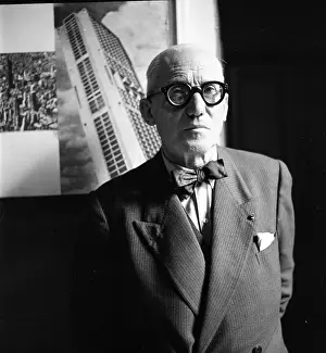 Hubmann: Portrait Le Corbusier