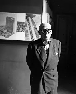 Hubmann: Portrait Le Corbusier