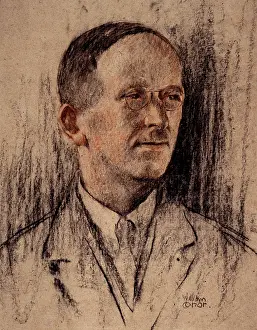 Crayon: Portrait of Leslie Montgomery Lynn Doyle