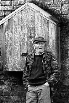 Galloway: Portrait of local character, Jake, Garlieston, SW Scotland