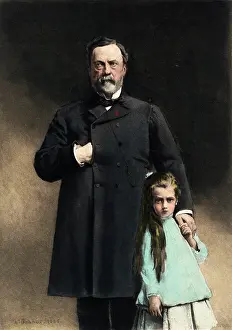 Bonnat: Portrait of Louis Pasteur Chemist Scientist with